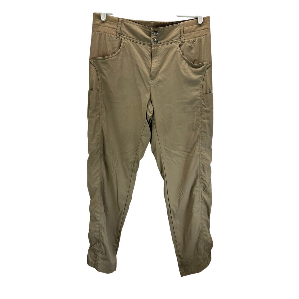 Title Nine Recycled Clamber 2.0 Hiking Pants Khaki Tan 14 Gorpcore